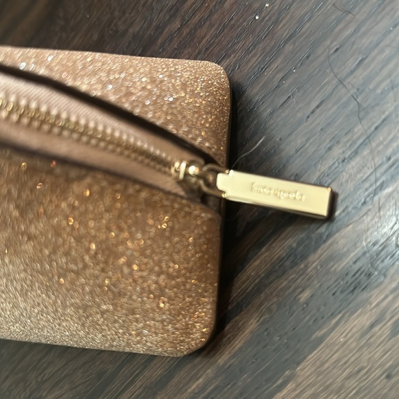Kate spade glitter cosmetic pouch - Picture 5 of 11